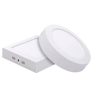 Plafonnier LED Moderne 6W 12W 24W 18W, Panneau Lumineux en Aluminium Ultra-Mince Sans Cadre, Lampes encastrées en PC, Montage en Surface, IP65 pour Utilisation Intérieure - Product Image 1