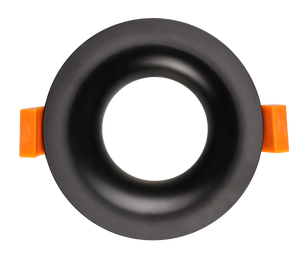 Cadre de montage encastré incurvé et de style épuré pour luminaire LED rond GU10, <span class=keywords><strong>d</strong></span>écoupe fixe 75 mm, RF8 - Product Image 1