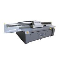 Impresora de inyección de tinta plana UV Gen5 Gen6 de alta calidad con cabezal de impresión RICOH y patines para impresión de tarjetas excelente salida