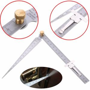 1-15mm Stainless Steel Inside Gauge 2-Piece <b>Set</b> <b>Wedge</b> Gap Bore Taper Filler Gage Plastic Feelers for Measuring - Product Image 2