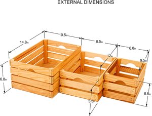 ขายส่งบ้านไร่สไตล์ตกแต่งชนบทยังไม่เสร็จทำรังลังไม้สำหรับวินเทจตกแต่งจอแสดงผล - Product Image 4
