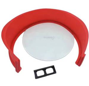 Sustainable BPA Free Non Stick Silicone Frame <b>Cake</b> <b>Mold</b> With Tempered Glass BottomEasy to Demould - Product Image 6