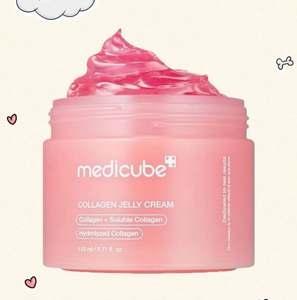 Crème en gel de collagène MEDICUBE 110 ml - Crème en gel anti-rides et hydratante à l'extrait de perle - Crème innovante coréenne - Product Image 1