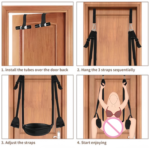 Nuevo y Mejorado Cojín de Cuero Afelpado para Puerta <span class=keywords><strong>Carmen</strong></span> de Tercera Generación con Correa para Piernas - Product Image 6