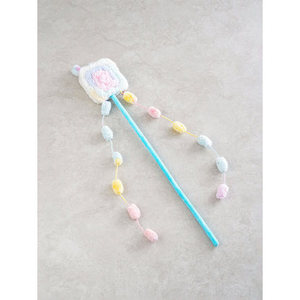 Blue Cat Bugdy Candy canna da pesca eco-friendly in plastica e panno Pet Toy stile moderno cartone animato piuma giocattoli per giocare - Product Image 1