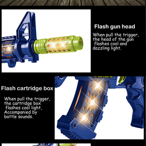 ITTL Máy Phun Bọt Chạy Bằng Pin Chạy Bằng Điện Đồ Chơi Súng Phi Tiêu Nạp Đạn - Product Image 3