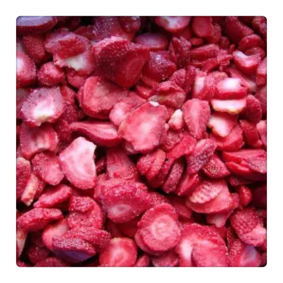 A Grade Sliced Frozen Strawberries Hot Sale Freeze Strawberry Factory Price