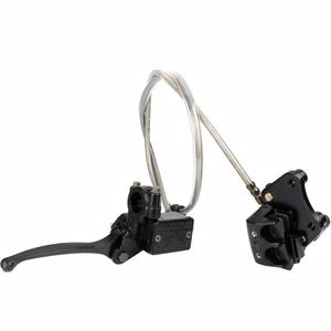 Accessoires pour moto tout-terrain, ensemble de <span class=keywords><strong>frein</strong></span> hydraulique <span class=keywords><strong>avant</strong></span>, <span class=keywords><strong>cylindre</strong></span> maître supérieur, étrier inférieur pour <span class=keywords><strong>50cc</strong></span> 110cc 125cc 140cc - Product Image 2