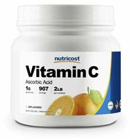 Acide ascorbique pur de qualité alimentaire vitamine C VC de haute qualité emballé dans un carton de 25kg
