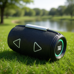 T&G Portable Bluetooth <b>Speaker</b> Wireless Compact With Carry Handle For Outdoor Use - Product Image 3