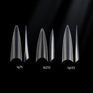 Lot de 500 <span class=keywords><strong>faux</strong></span> ongles <span class=keywords><strong>XXL</strong></span> Stiletto, 3 styles, à presser, French Manucure, couverture complète - Product Image 5