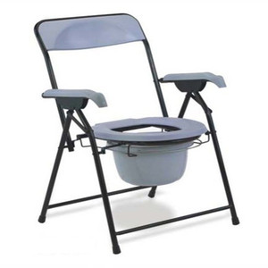 Chaise de toilette pliable en acier Kaiyang KY899 avec seau pour personnes âgées et femmes enceintes - Product Image 1