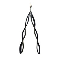 Accessoire de corde pour biceps et triceps - Sangles de machine à câble à double tête pour système de poulie, tirage latéral, exercices de poussée et de traction frontale