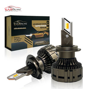 อะไหล่รถยนต์ H4 H7 H11 หลอดไฟหน้าแบบสามสี 3 สี ไฟหน้า LED สีเหลือง ไฟหน้า LED สี 4000k 6000k หลอดไฟ<span class=keywords><strong>สาม</strong></span>สีสำหรับไฟรถยนต์ 50W - Product Image 2