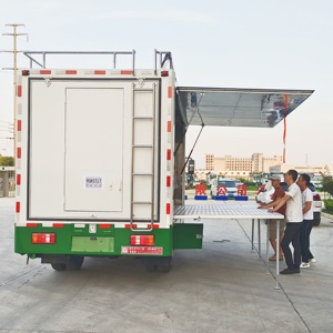 Gabinete de concesión rápida Remolque de comida móvil Carrito de <span class=keywords><strong>tacos</strong></span> Tienda de comida rápida China usada con ventana de servicio - Product Image 6