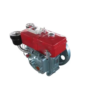 Động Cơ Diesel Hàng Hải Bốn Thì Một Xi Lanh R195 12HP Nhà Máy Trung Quốc