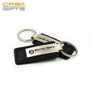 2025 новый дизайн, сувенирная цепочка для ключей из натуральной металлической кожи с низким уровнем минимального качества, бесплатный образец в качестве рекламных подарков - Product Image 3