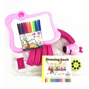 Samtoycn Educatieve Activiteit Kunst Schilderij Bord Tekentafel Leren Bureau Kinderen Projectie Tekentafel - Product Image 5