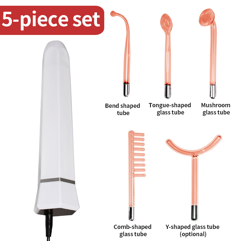 White (Red Light-5 glass tubes)