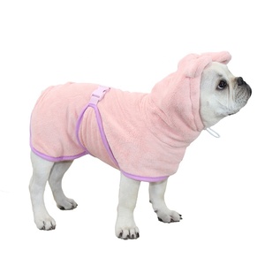 Nouvelle Serviette de Bain à Capuche Séchage Rapide pour Animaux 2026 – Peignoir Absorbant Ajustable pour Chats et Chiens – Accessoires et Vêtements pour Chiens - Product Image 2