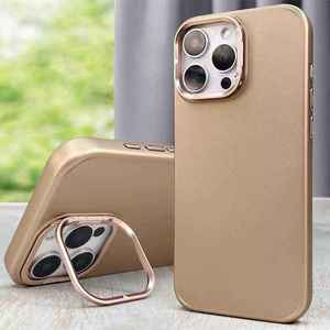 Étui <span class=keywords><strong>de</strong></span> <span class=keywords><strong>téléphone</strong></span> portable en cuir PU microfibre <span class=keywords><strong>de</strong></span> luxe neutre avec support magnétique, compatible TPU PC XS 14 Pro, protection personnalisée - Product Image 5