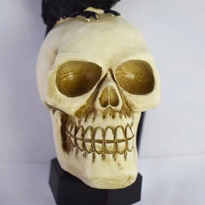Luz Solar Decorativa para Jardín de Halloween, con Diseño de Calavera y Cuervo, para Patio y Paisaje - Product Image 4
