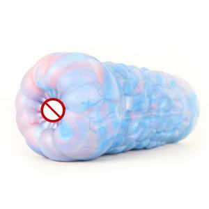 Sexo <span class=keywords><strong>Big</strong></span> <span class=keywords><strong>Ass</strong></span> <span class=keywords><strong>Pussy</strong></span> Brinquedos Nova Venda Quente Masculino Masturbação Cup Double Channel Silicone Realista Vagina para Homens Masturbação - Product Image 1