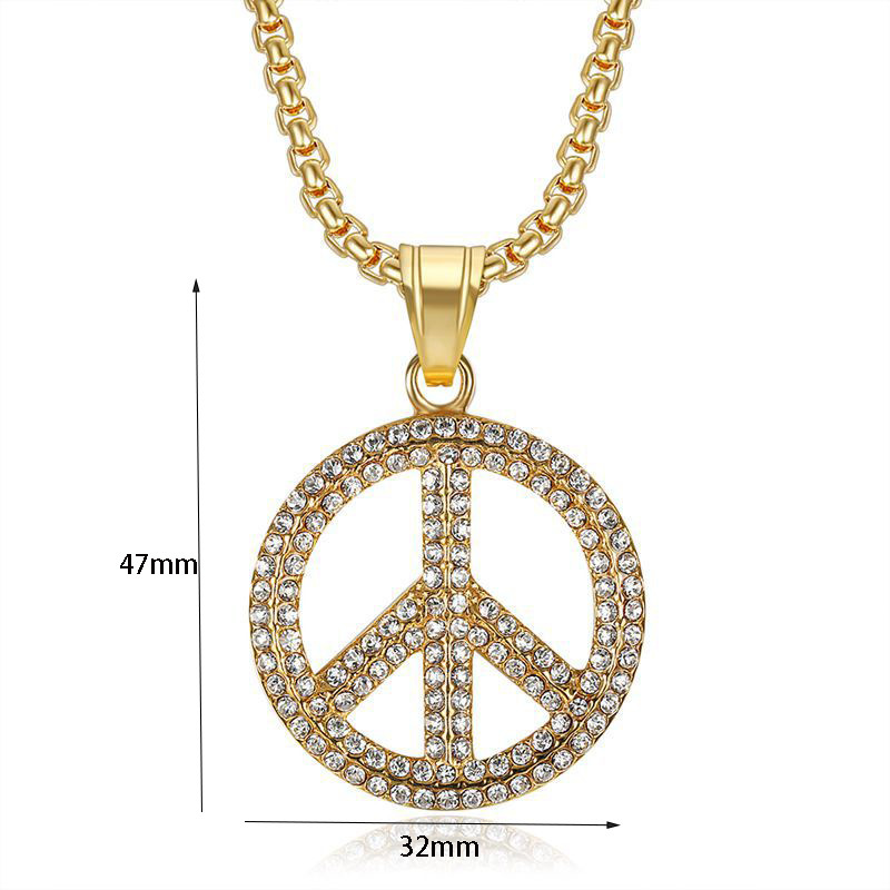 Pendentif simple en or