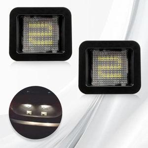 Remplacement direct Canbus feu arrière <span class=keywords><strong>Raptor</strong></span> Auto LED numéro plaque d'immatriculation lumière 12V 5W <span class=keywords><strong>puissance</strong></span> pour F150 2015-2018 2017 2018 - Product Image 1
