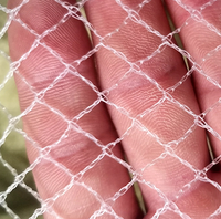 Filet de cage anti-oiseau en HDPE, sans nœud, filets de buée, anti-buée, commande pour matelas à fruits