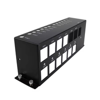 Fabrication de tôles de haute qualité, service de pliage et d'estampage personnalisé, boîtier d'ordinateur ATX, revêtement en poudre noire, boîtier de jeu PC
