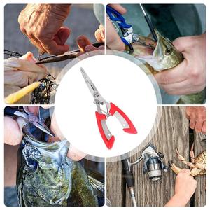 Pinzas para Agarrar Peces, Herramienta de Pesca Multifuncional de Acero Inoxidable, Multiherramienta de Pesca Mejorada para Hombres Amantes de la Pesca - Product Image 6