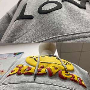 Camiseta de Algodón Supima de 150 Gsm para Hombre con Logotipo, Camiseta de Manga Corta para Hombre, Camiseta con Estampado Gráfico en 3D Personalizado, Camiseta con Estampado Puff - Product Image 4
