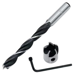 3mm-10mm chế biến gỗ chamfer cuối phay gỗ công cụ gỗ <span class=keywords><strong>countersink</strong></span> khoan Bộ - Product Image 3