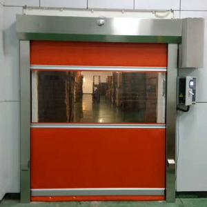 Portes intérieures rapides de <span class=keywords><strong>volet</strong></span> de rouleau pour la porte à grande vitesse de volets de roulement d'entrepôt - Product Image 2