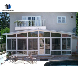 6360-T6 Aluminum Outdoor Veranda All Season <strong>Sunroom</strong> Addition External Glass House with <strong>Dining</strong> Solarium - Product Image 2