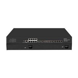 Conmutador de Fibra Óptica Gigabit de 16 SFP y 9 RJ45, OEM/ODM de Fábrica, Conmutador Ethernet Administrado para Empresas, Convertidor de Medios de Fibra - Product Image 1