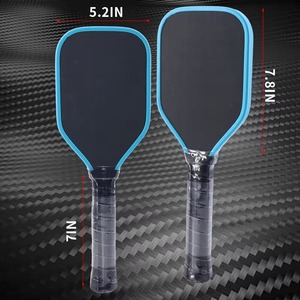 <span class=keywords><strong>Raquette</strong></span> de pickleball en fibre de carbone avec point de frappe optimal, tête de <span class=keywords><strong>mini</strong></span>-<span class=keywords><strong>raquette</strong></span> et manche extra long - Product Image 2