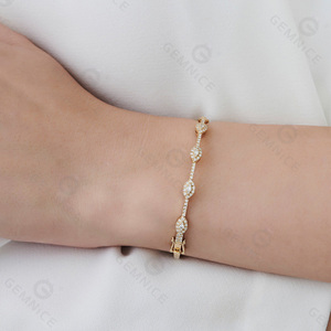 Famous Luxury Designers Jewelry Evil Eye Diamond Designer <strong>Bangle</strong> <strong>Bracelet</strong> - Product Image 6