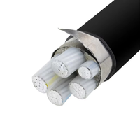 0,6/1kV Kupfer-oder Aluminium-XLPE-Isolierung PVC-gepanzertes unterirdisches Niederspannungs-Stromkabel