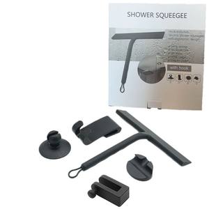 Amz Hot Super Mini Tengent Volledige Siliconen Ruitenwisser Met <span class=keywords><strong>3M</strong></span> Magneet Haak Kleine Rubberen Handvat Voor Autoruit Glas - Product Image 5