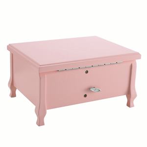 Caja de Música de Lujo Rosa Princesa con Llave, Regalo para Niñas, Bailarina, Joyero Personalizado, Caja Musical para Bisutería - Product Image 4