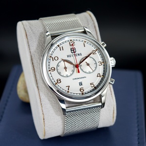 Reloj de Diseño de Marca Personalizada con Logotipo Único para Hombre, Reloj de Acero Inoxidable de Venta Caliente, Reloj Cronógrafo para Hombre - Product Image 2