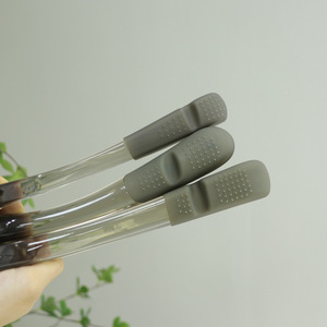 Acrylic clothes hangers, special for women's clothing stores, non-slip transparent plastic clothes hangers, trouser hangers, - Product Image 1