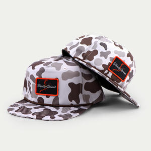 Наружная тканая камуфляжная шляпа из 100% полиэстера - Product Image 3