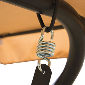 Chaise suspendue en métal de qualité confortable à vendre, pour une utilisation en extérieur, design contemporain, marque Sinohere - Product Image 6