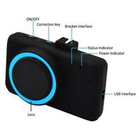 Alarma de Coche Unidireccional Karadar F16 con Alerta Antisueño, Detección de Parpadeo, Reconocimiento Facial, Detección de Movimiento, Sensor G y Función Oculta