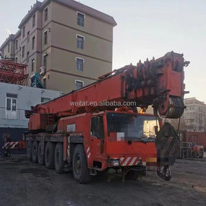משומש 1992 שנה Liebherr <span class=keywords><strong>160</strong></span> טון זרוע 5 חלקים זרוע ראשית 50 מ' עם מנוף זרועות עזר - Product Image 3