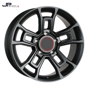 Moyeu de roue noir 16 "17" 18 ''20'' jantes en alliage tout-terrain 6x139.7 5x150 5x114.3 prix de gros roue de voiture pour TOYOTA # SUR1057 - Product Image 4