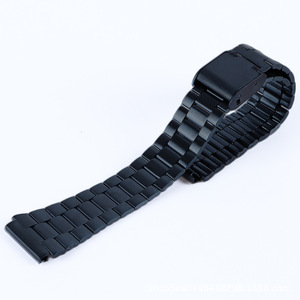 Bracelet en métal classique 18 mm à trois maillons en acier inoxydable pour montre <span class=keywords><strong>CASIO</strong></span> Royal AE1200, petit bracelet pour homme – Vente flash - Product Image 4